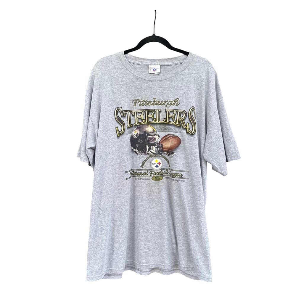 Vintage NFL Pittsburgh Steelers Tee in Grey